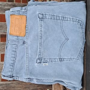 Levi's Premium 502 Men's Jeans Straight Solid Blue Size 40/30